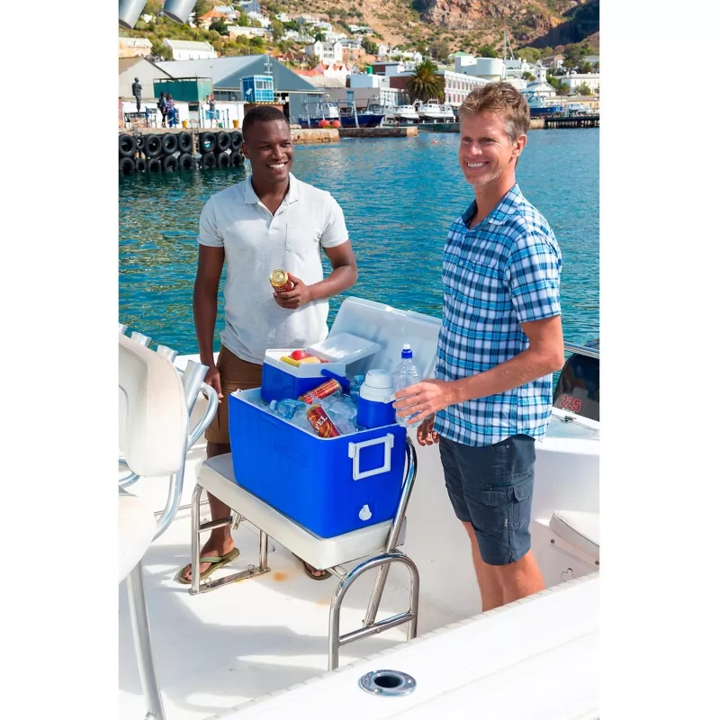 Coleman Cooler Combo, 45,7 l, 48 h, blu, bianco, poliuretano, 660 mm, 450 mm