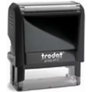 Timbro autoinchiostrante Trodat Printy 4912N, grigio, impronta 46×17 mm