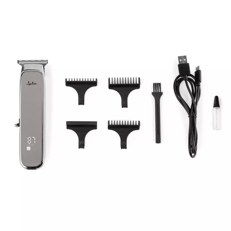 Rifinitore per capelli JATA JBCP3315 nero grigio display LED 80 min