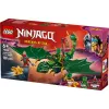 Giocattolo da costruzione LEGO NINJAGO 71829 Drago della foresta verde di Lloyd, 128 pezzi, 2 minifigure, da 6 anni