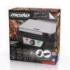Mesko MS 3050 Griglia di contatto, 1800 W, nero/acciaio inox