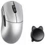 WLMOUSE HUAN mouse da gaming, Omron Optical Switches - argento (HUAN-SILVER-O)
