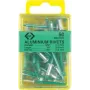 Rivetti ciechi c.k tools T3819A 612, alluminio 4,8×9 mm, confezione da 40