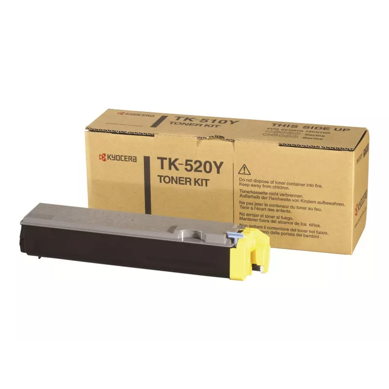 KYOCERA TK-520Y cartuccia toner 1 pz. originale giallo