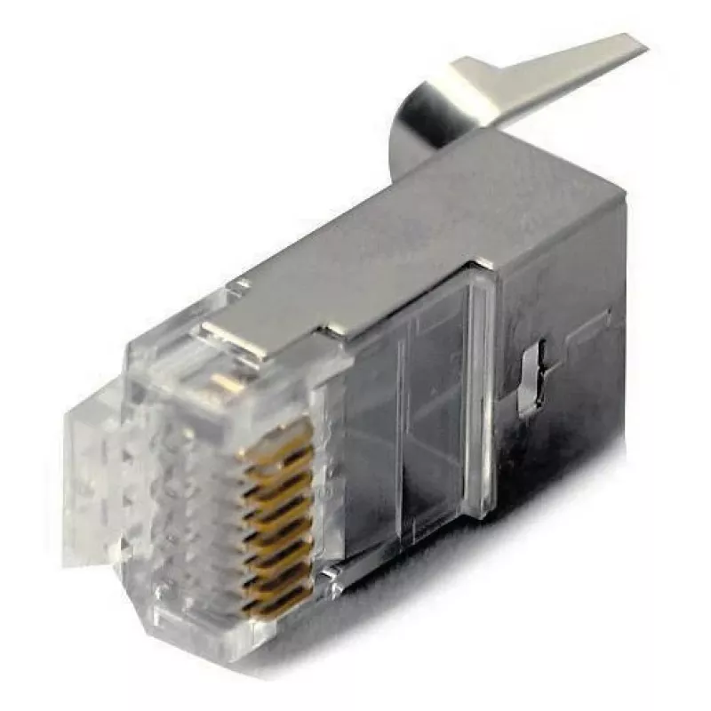 Connettore per cavi RJ45 grigio Digitus X-ML-6F-OD-IMP maschio 100 pz.