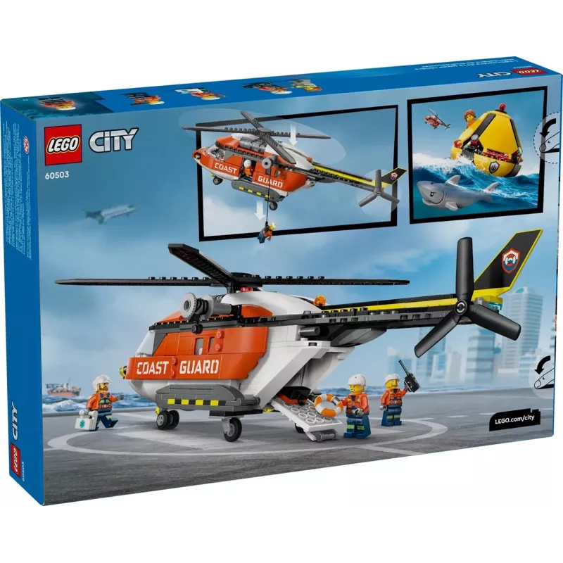 LEGO CITY 60503 Elicottero della Guardia Costiera