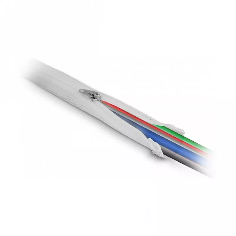 Guaina intrecciata DeLOCK 20835 3 m x 50 mm bianco