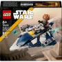 LEGO Microfighter Star Wars Starfighter Jedi di Plo Koon 75400 — 89 pezzi, 1 minifigura, età 6+