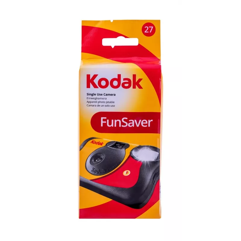 Kodak FunSaver fotocamera usa e getta con flash, pellicola a colori e flash, 27 foto, ISO 400