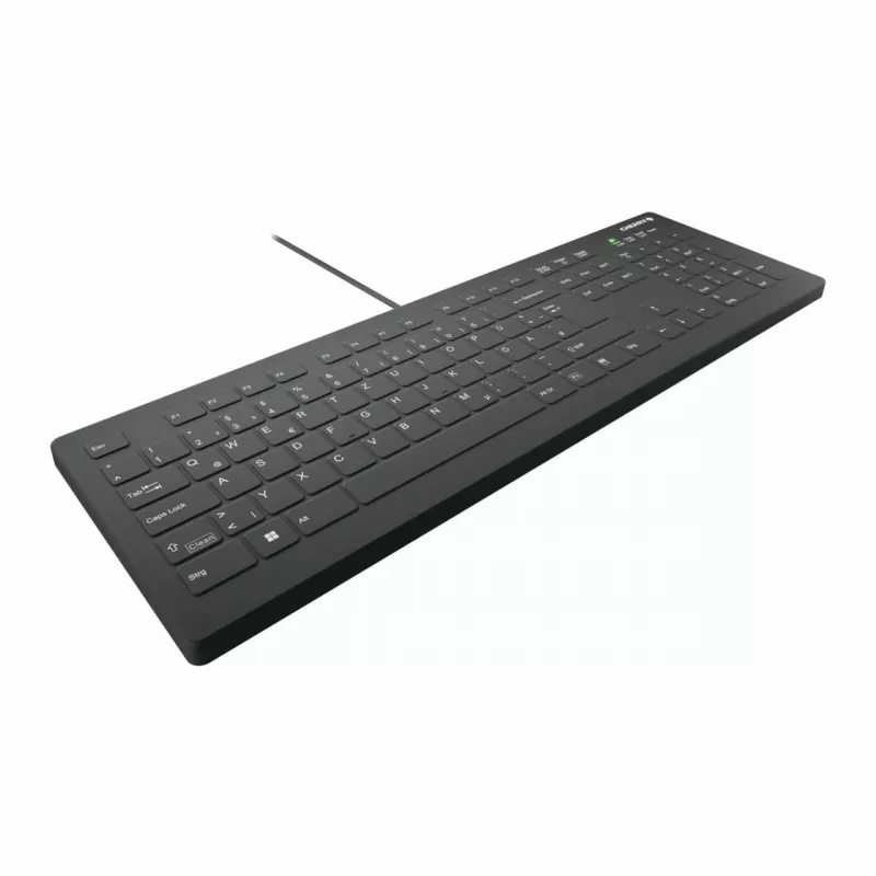 CHERRY AK-C8112 Medical USB QWERTZ tedesco nero bianco tastiera full-size