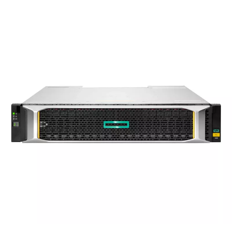 HPE MSA 2060 R0Q74B array di dischi 16 Gb Fibre Channel SFF, 24 alloggiamenti (SAS-3), 0 TB, rack 2U