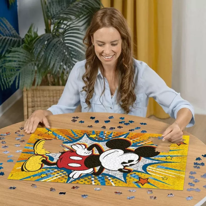 Puzzle Disney Retro Mickey (1000 pezzi)