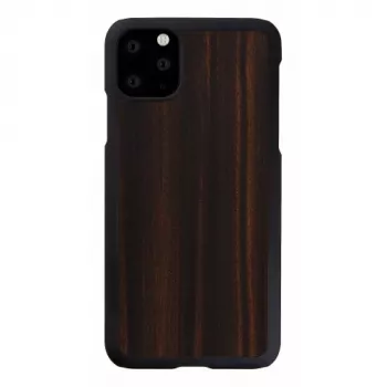 Custodia per smartphone Man and Wood per iPhone 11 Pro Max, nero ebano