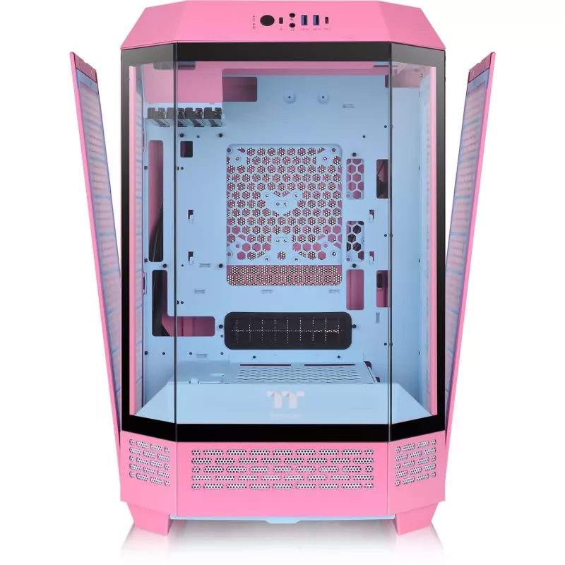 Thermaltake The Tower 300 Bubble Pink rosa vetro temperato - Midi/Mini Tower - ATX