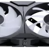 PHANTEKS M25 Gen2 PWM D-RGB ventola 140 mm confezione da 3, nero