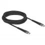 Cavo USB DeLOCK 81126 USB 2.0 3m USB C nero