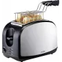 Trisa Crispy Snack tostapane acciaio inox, nero (7361.4212)