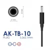 Alimentatore universale Akyga AK-TB-10, 12 V, 1 A, 12 W, 5,5 x 2,1 mm, 1,4 m