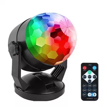 Sfera disco LED DENVER LDB-319 – luce party LED compatta, modello 117220200040