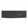 Natec Squid NZB-1989 Kit tastiera e mouse wireless, layout US, nero