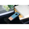Custodia per smartphone man and wood per Samsung Galaxy S9 Denim nero