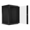 Armadio rack a parete LANBERG WF01-6618-10B, 18U, 600×600×907 mm, nero, 60 kg