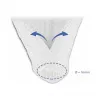 Guaina intrecciata DeLOCK 20809 5 m x 16 mm bianco