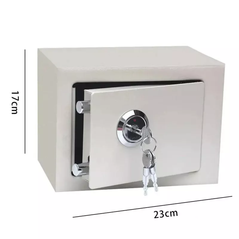 Extralink Home | Cassaforte per casa | Ufficio, portachiavi, cassaforte, bianco, S-404