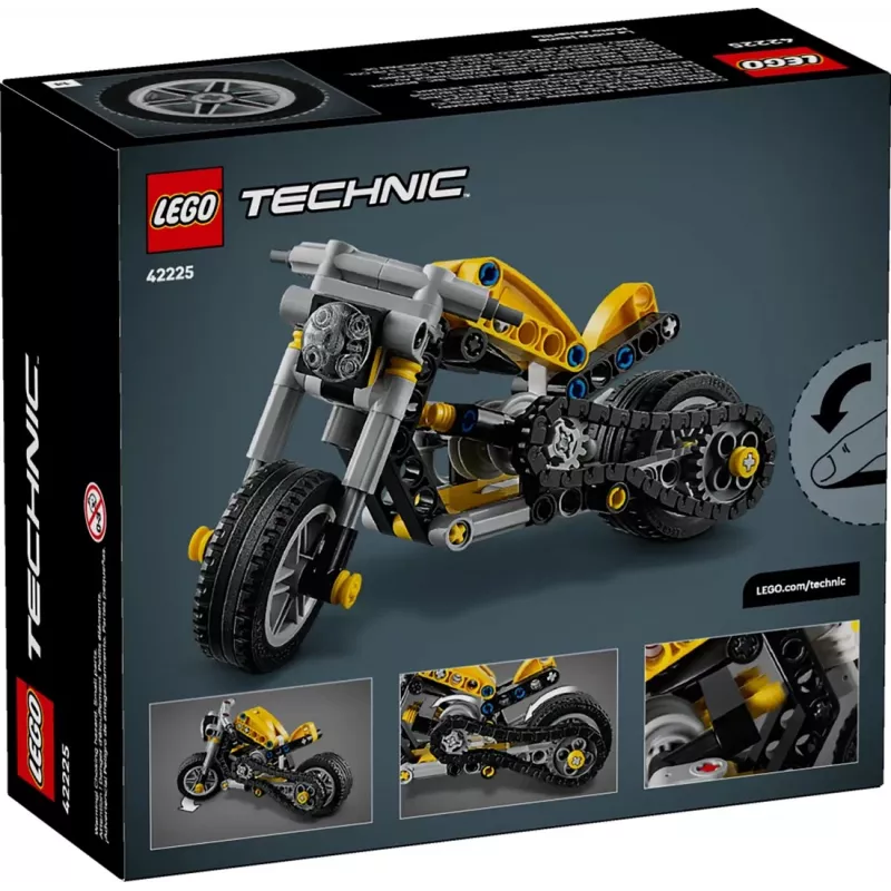 LEGO TECHNIC 42225 Moto gialla