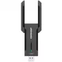 Adattatore USB WiFi Comfast CF-972AX dual band 2.4GHz/5GHz fino a 5374Mbps