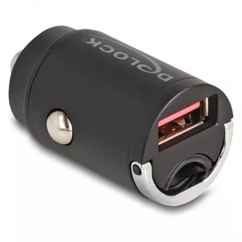 Caricabatterie mobile universale DeLOCK 64277 nero accendisigari ricarica rapida auto