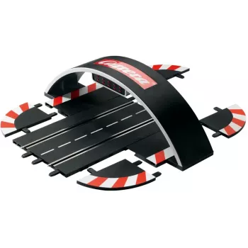 Pista giocattolo per auto CARRERA modello 20030354 — Set di binari per bambini, dai 3 anni, nero/rosso/bianco