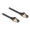 Cavo di rete DeLOCK RJ45 Cat.6A connettore a connettore S/FTP 0,3 m nero