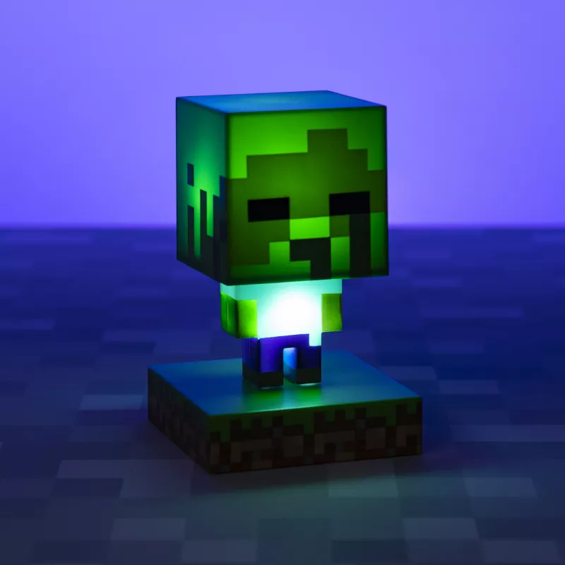 Lampada da tavolo Paladone Light Paladone Minecraft Zombie Light PP6592MCFV4 LED