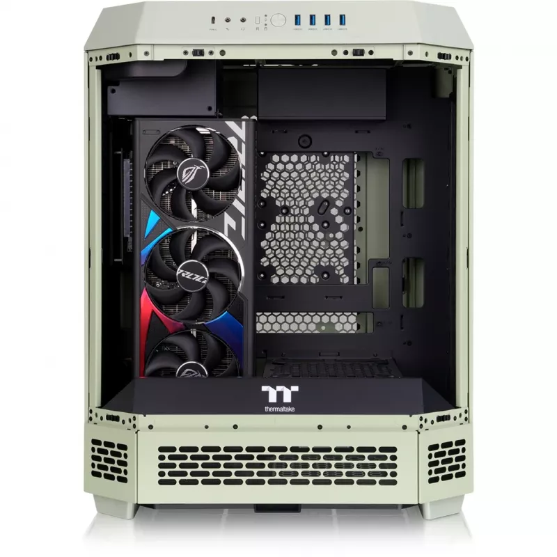Thermaltake The Tower 600 - Mid tower - ATX - Pannello laterale con finestra (vetro temperato)