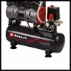 Compressore TE-AC 110/6 Silent Plus (nero/rosso, 550 W)