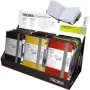 Espositore da banco TROIKA NPP25 15 blocchi note assortiti A7 128 fogli