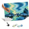 Set da pittura Ravensburger CreArt Canvas Edition Northern Lights di Ravensburger (MPN 23907)