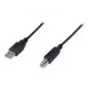 Digitus ASSMANN - cavo USB - USB Type-A, 4 poli (M) - USB Type-B, 4 poli (M) - 50 cm (USB/USB 2.0) - nero (AK-300105-005-S)
