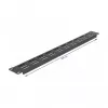 Pannello cieco ventilato DeLOCK armadio di rete 19 pollici 66679