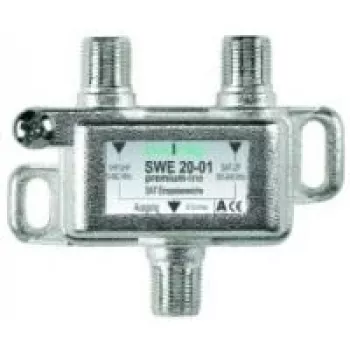 Axing SWE 20-01 - argento - connettore femmina F - 5,2 cm - 1,7 cm (SWE 20-01)