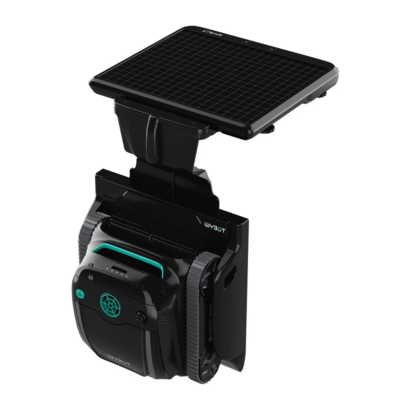 Robot pulisci piscina wireless Wybot S2 Solar — pulitore per piscina Wybot S2 Solar, funzionamento wireless