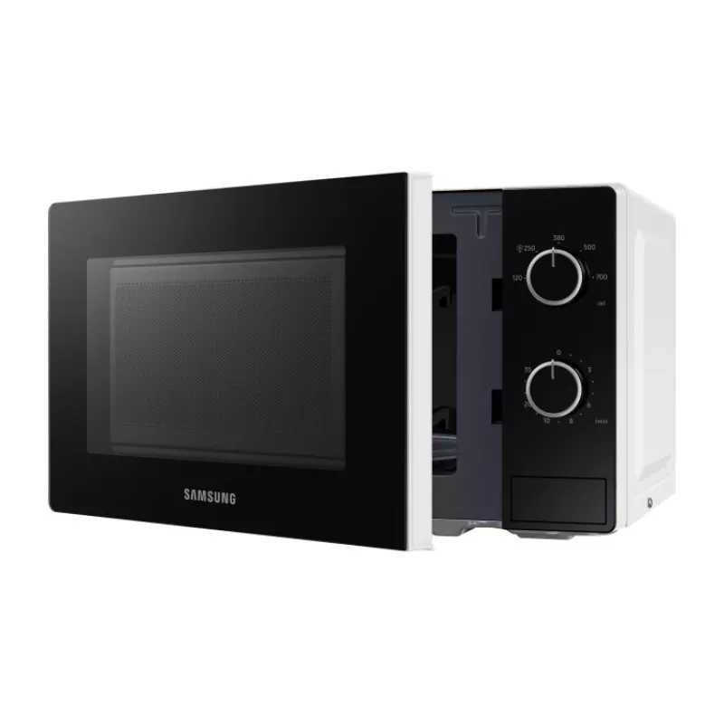 Microonde solo Samsung MS20A3010AH, da piano, capacità 20 L, 700 W, manopola, nero