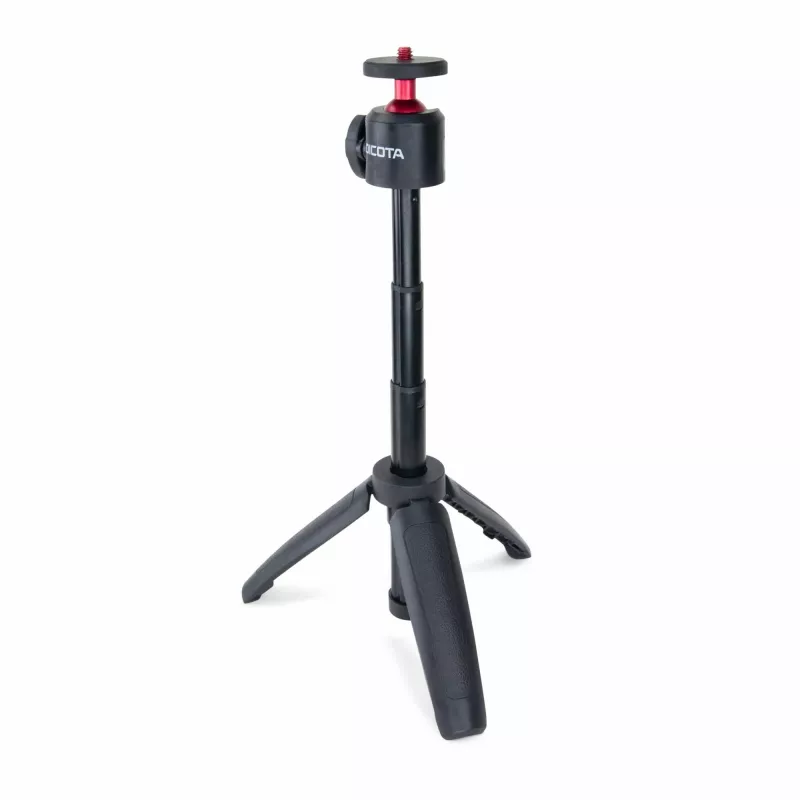 Dicota treppiede per webcam altezza di lavoro = 147 - 245 mm nero testa a sfera