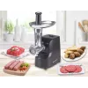 Beper P102ROB200 tritacarne elettrico con spremipomodoro, 1200 W, nero