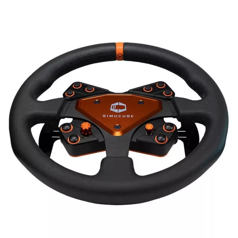Volante Simucube Tahko, rotondo - 320 mm, arancione