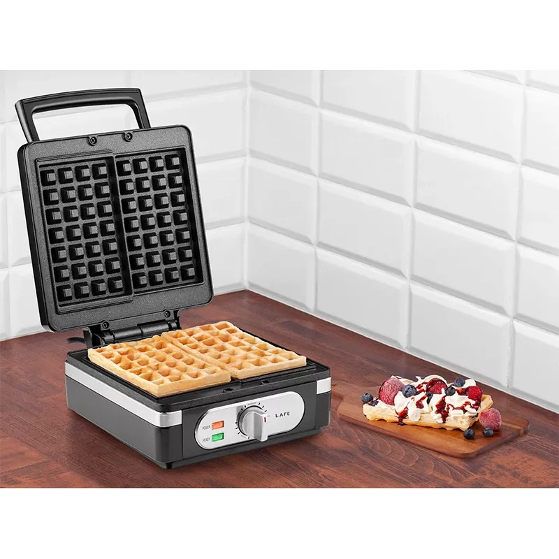Macchina per waffle LAFE WaffleMaster GFB-003 1400W con piastre antiaderenti
