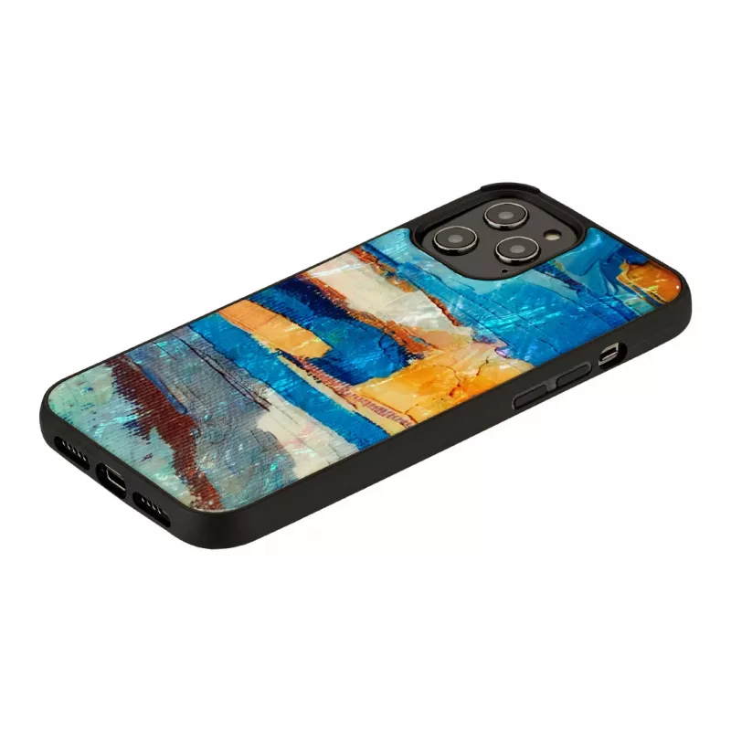Custodia iKins per Apple iPhone 12 / 12 Pro — azzurro cielo