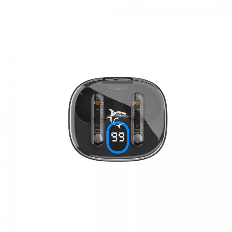 Cuffie White Shark GEB-TWS37 HyperBeat nero
