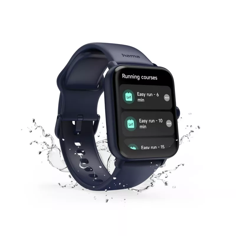Hama 6010 44 mm touchscreen digitale blu